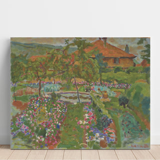 Reproduction Les Fleurs du potager Le Grand-Lemps 1909 - Pierre Bonnard