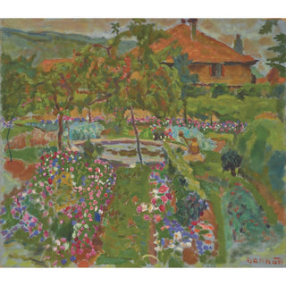 Reproduction Les Fleurs du potager Le Grand-Lemps 1909 - Pierre Bonnard