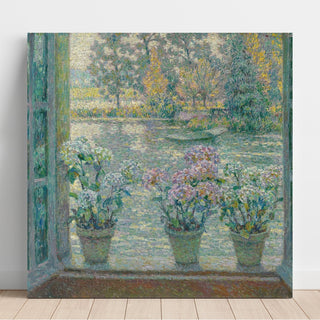 Reproduction Les Hortensias - Henri Le Sidaner