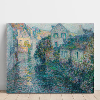 Reproduction Les Vieilles Maisons, Quimperlé - Henri Le Sidaner