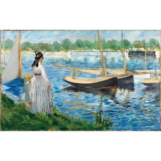 Reproduction Les bords de la Seine à Argenteuil - Edouard Manet