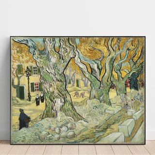 Reproduction Les cantonniers - Vincent van Gogh