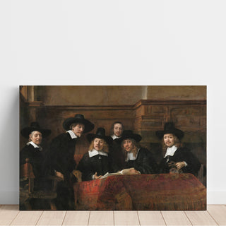 Reproduction Les syndics de la guilde des drapiers - Rembrandt van Rijn