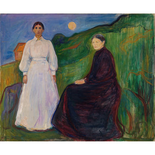 Reproduction Mère et fille - Edvard Munch