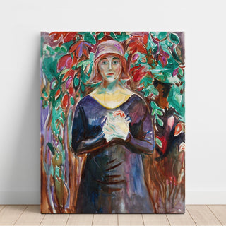 Reproduction Modèle dans le jardin - Edvard Munch