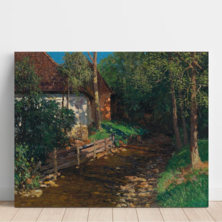 Reproduction Motiv aus in dem Stainzertal Weststeiermark - Alfred Zoff