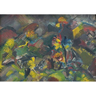 Reproduction Mountain Landscape 1940-1944 - Arnold Peter Weisz-Kubínčan