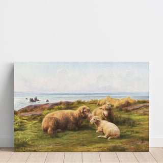 Reproduction Moutons au bord de la mer - Rosa Bonheur