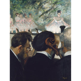 Reproduction Musiciens d'orchestre - Edgar Degas