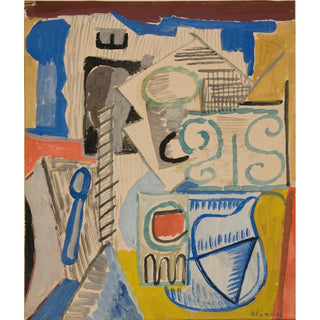 Reproduction Nature morte avec cuillère - Sasza Blonder