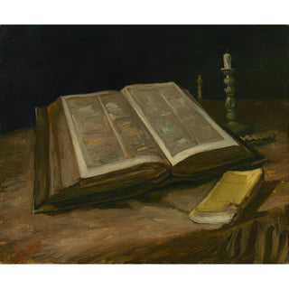 Reproduction Nature morte avec la Bible - Vincent van Gogh