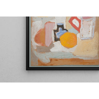 Reproduction Nature morte avec orange, bouteille et encrier - Sasza Blonder