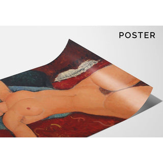 Reproduction Nu couché d'Amedeo Modigliani