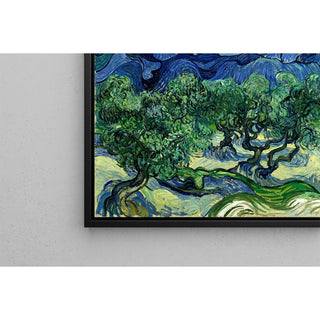 Reproduction Oliviers avec les Alpilles en arrière-plan - Vincent Van Gogh