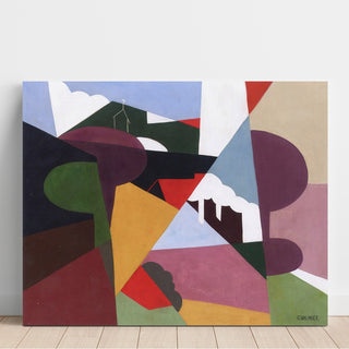 Reproduction Paysage, La Ciotat - Georges Valmier