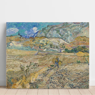Reproduction Paysage à Saint-Rémy - Vincent van Gogh