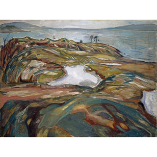 Reproduction Paysage côtier - Edvard Munch
