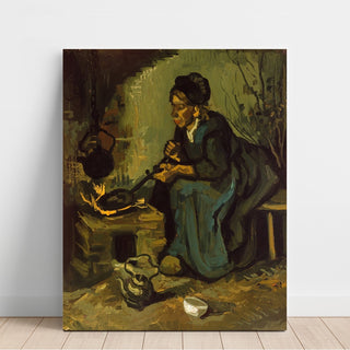 Reproduction Paysanne faisant la cuisine - Vincent van Gogh