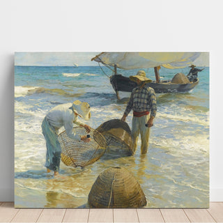Reproduction Pêcheurs valenciens - Joaquín Sorolla