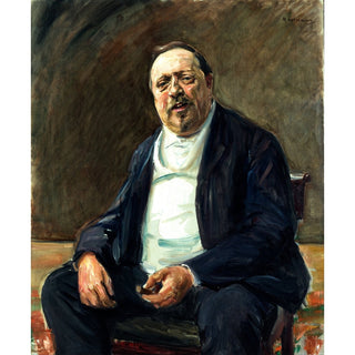 Reproduction Portrait d'Alfred von Berger - Max Liebermann