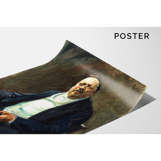 Reproduction Portrait d'Alfred von Berger - Max Liebermann
