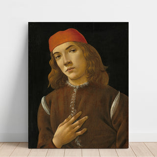Reproduction Portrait d'un jeune - Sandro Botticelli