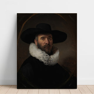 Reproduction Portrait de Dirck Jansz. Pesser - Rembrandt van Rijn