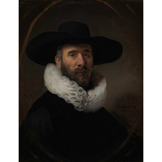 Reproduction Portrait de Dirck Jansz. Pesser - Rembrandt van Rijn