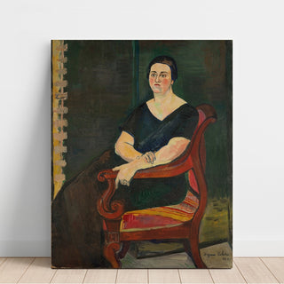 Reproduction Portrait de Madame Germaine Eisenmann 1924 - Suzanne Valadon