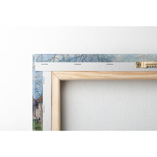 Reproduction Printemps au Bord du Loing - Alfred Sisley