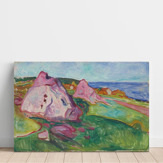Reproduction Rochers rouges près d'Åsgårdstrand - Edvard Munch