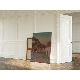 Reproduction Rue de Village - Edgar Degas