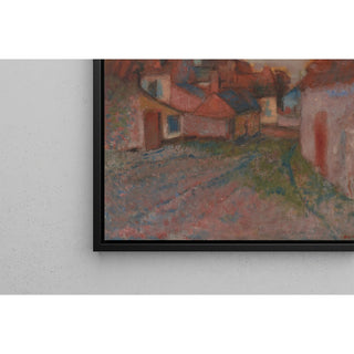 Reproduction Rue de Village - Edgar Degas