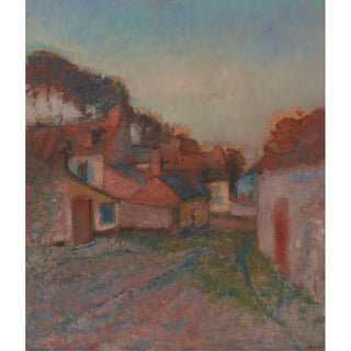 Reproduction Rue de Village - Edgar Degas