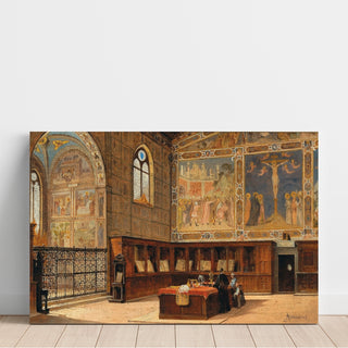 Reproduction Sacristia di S. Croce, Firenze - Antonietta Brandeis