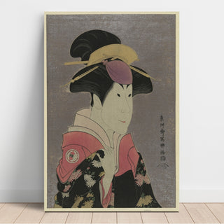 Reproduction Segawa Tomisaburo en tant que Yadorigi, femme d'Ogishi Kurando - Toshusai Sharaku
