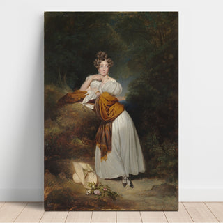 Reproduction Sophie Guillemette, grande-duchesse de Bade - Franz Xaver Winterhalter