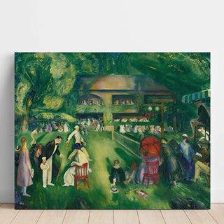 Reproduction Tennis à Newport - George Bellows