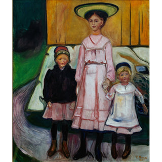 Reproduction Trois enfants - Edvard Munch