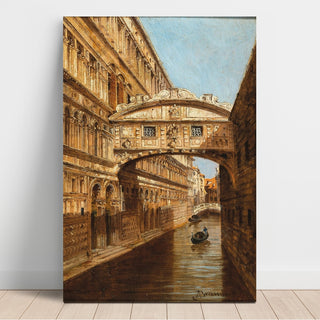 Reproduction Venise, le pont des Soupirs - Antonietta Brandeis