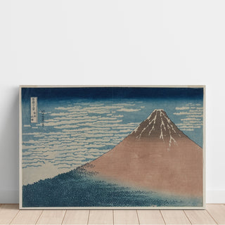 Reproduction Vent du sud, ciel dégagé - Katsushika Hokusai
