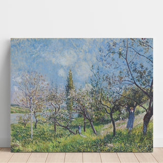 Reproduction Verger au printemps - Alfred Sisley
