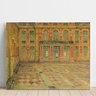 Reproduction Versailles; Cour d'Honneur - Henri Le Sidaner