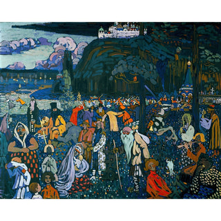 Reproduction Vie Colorée - Wassily Kandinsky