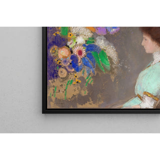 Reproduction Violette Heymann - Odilon Redon
