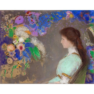 Reproduction Violette Heymann - Odilon Redon