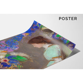 Reproduction Violette Heymann - Odilon Redon