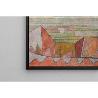 Reproduction Vue sur le pays fertile - Paul Klee