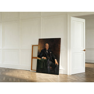 Reproduction de tableau - Winston Churchill par Oswald Hornby Joseph Birley