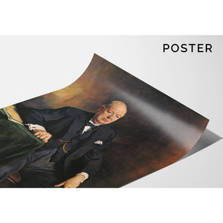 Reproduction de tableau - Winston Churchill par Oswald Hornby Joseph Birley
